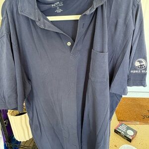 Peter Millar Navy Polo Shirt